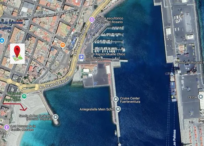 Atmosfera Vacacional, Piso Centrico En Playa Chica * Puerto del Rosario (Fuerteventura)